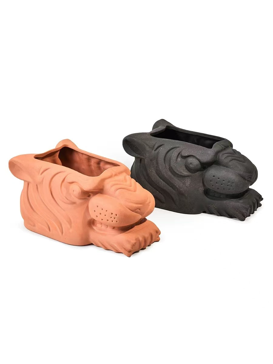 Soulgoods Tiger Logo Flower Pot