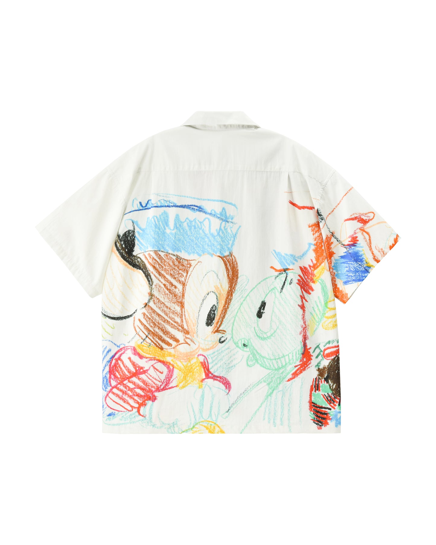 Soulgoods Crayon Drawing Hawaiian Shirt 2025SS Drop 6