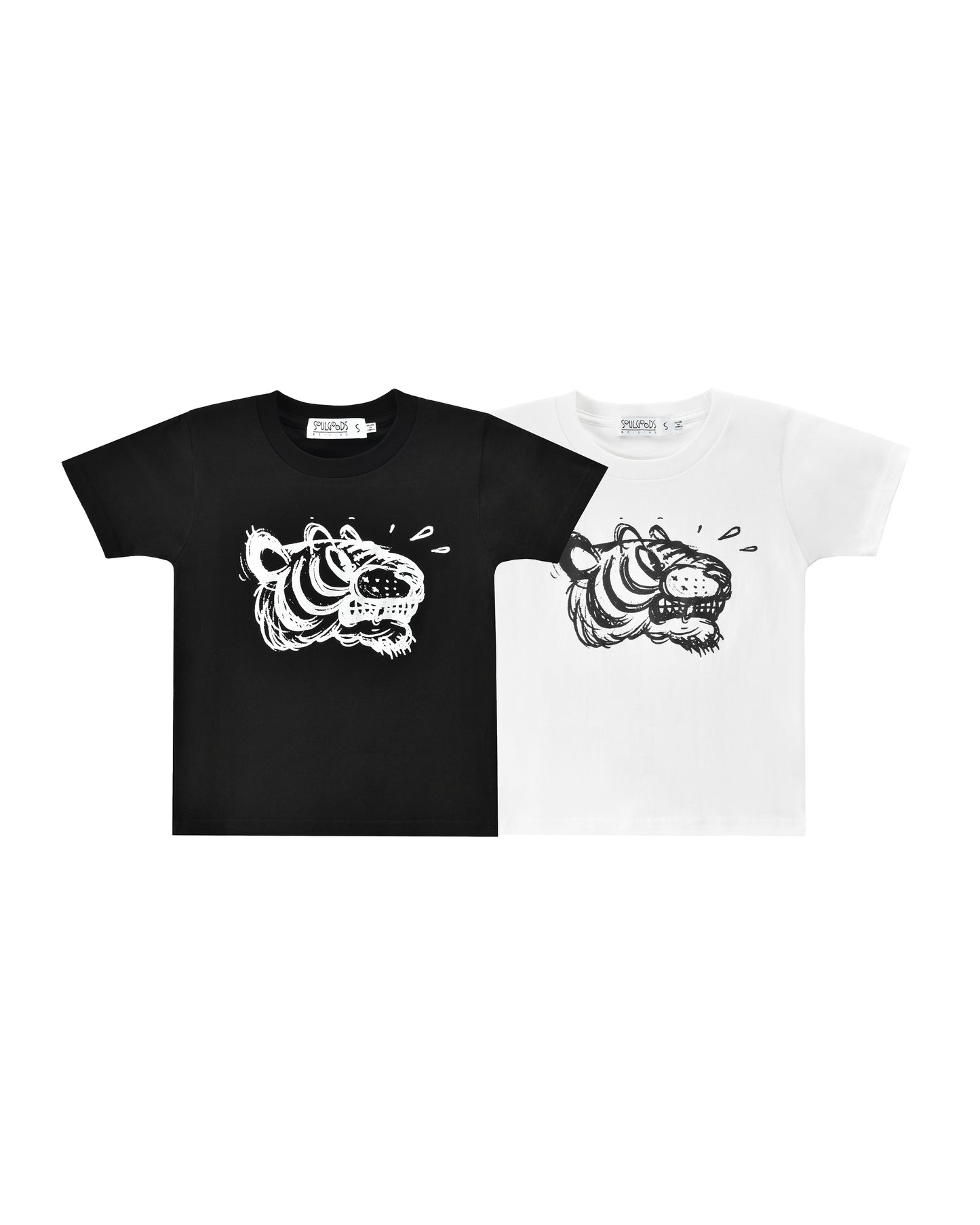 Kid Sketch Tiger S/S Tee