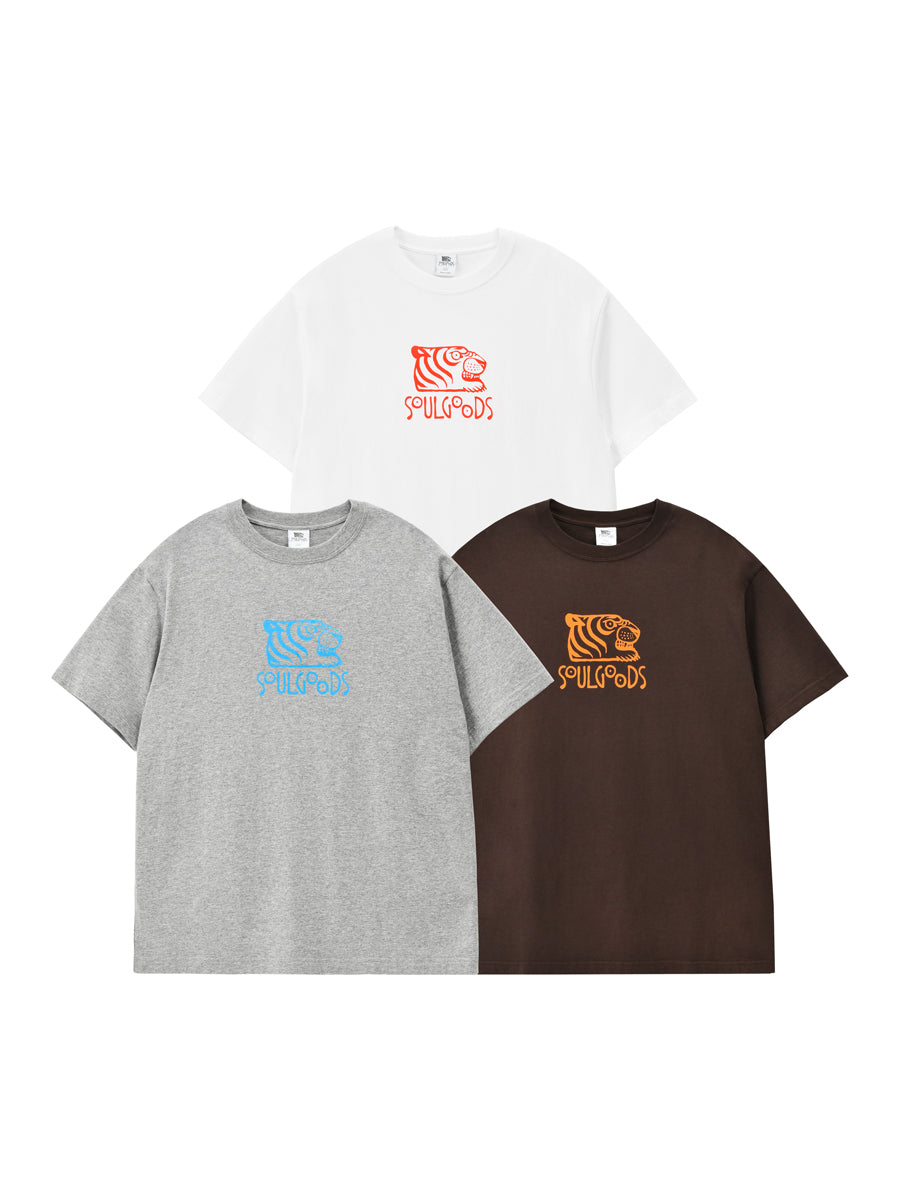 Soulgoods Tiger Logo Short Sleeve T-shirt 2024SS Drop 5