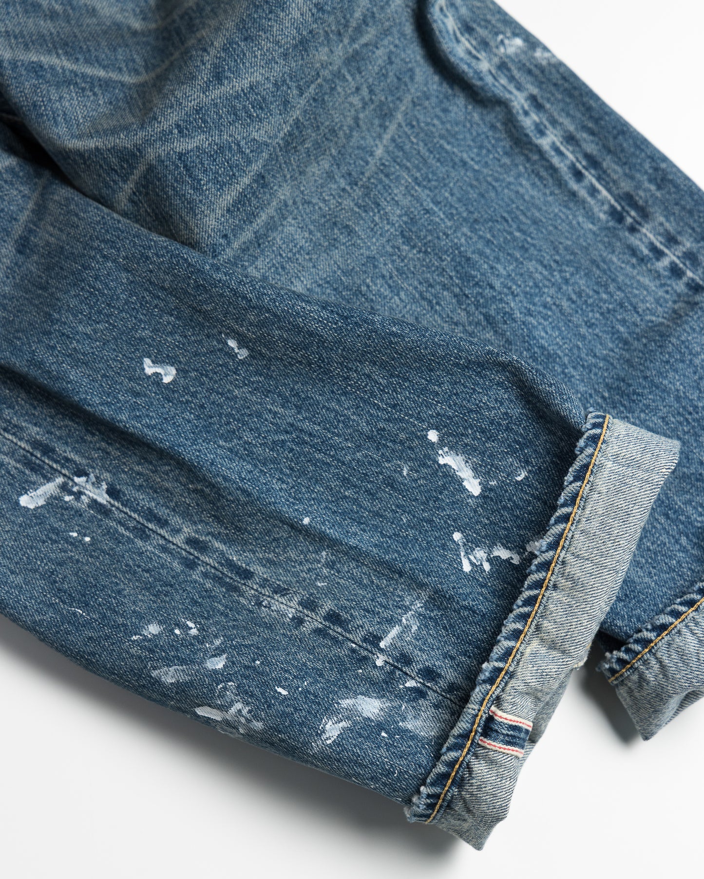 ANSG-001 SG REGULAR TAPERED REMAKE 5P PANTS INDIGO