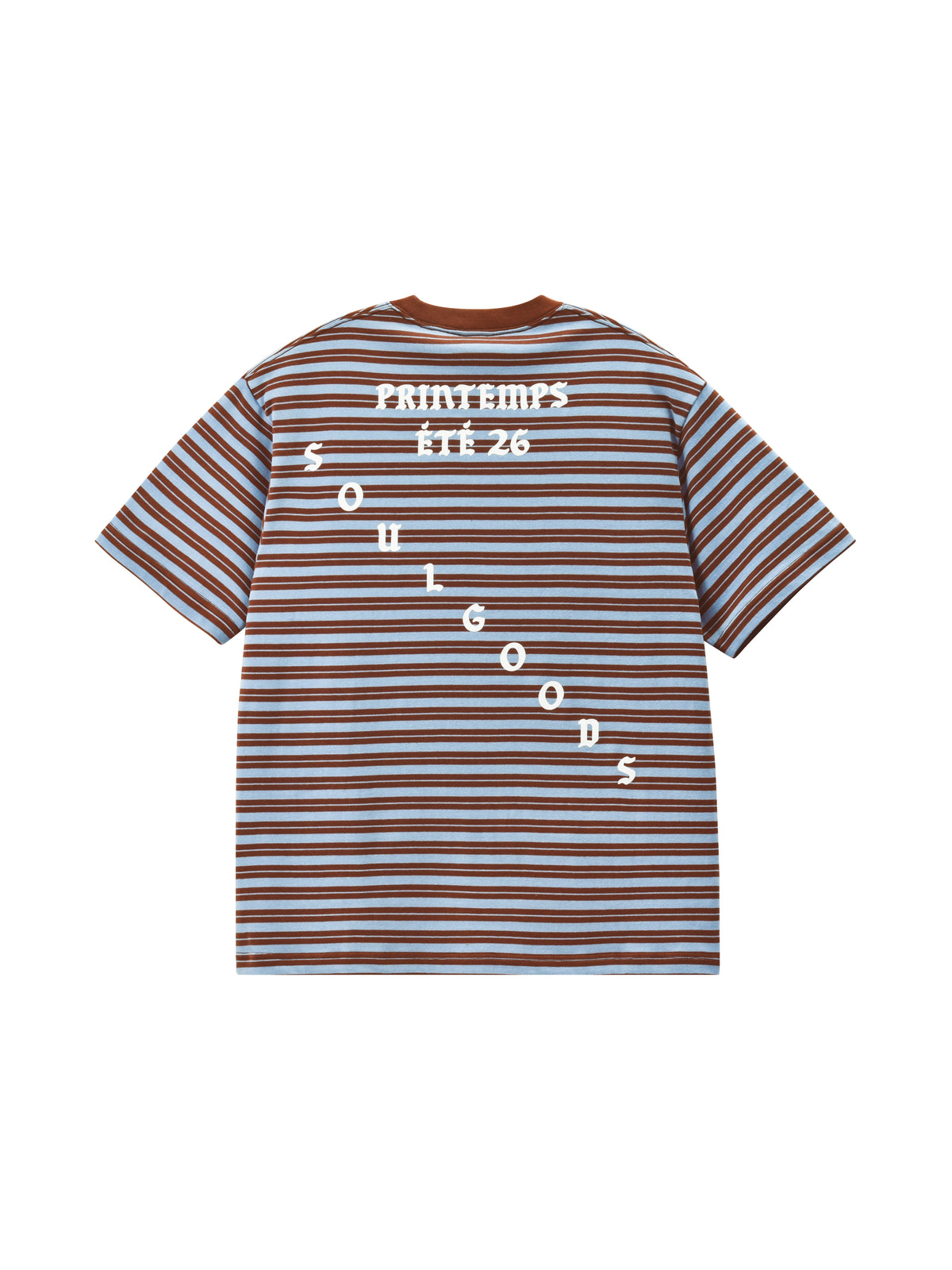 Soulgoods Classic Logo Stripe Short Sleeve Tee 2026FW Drop 1