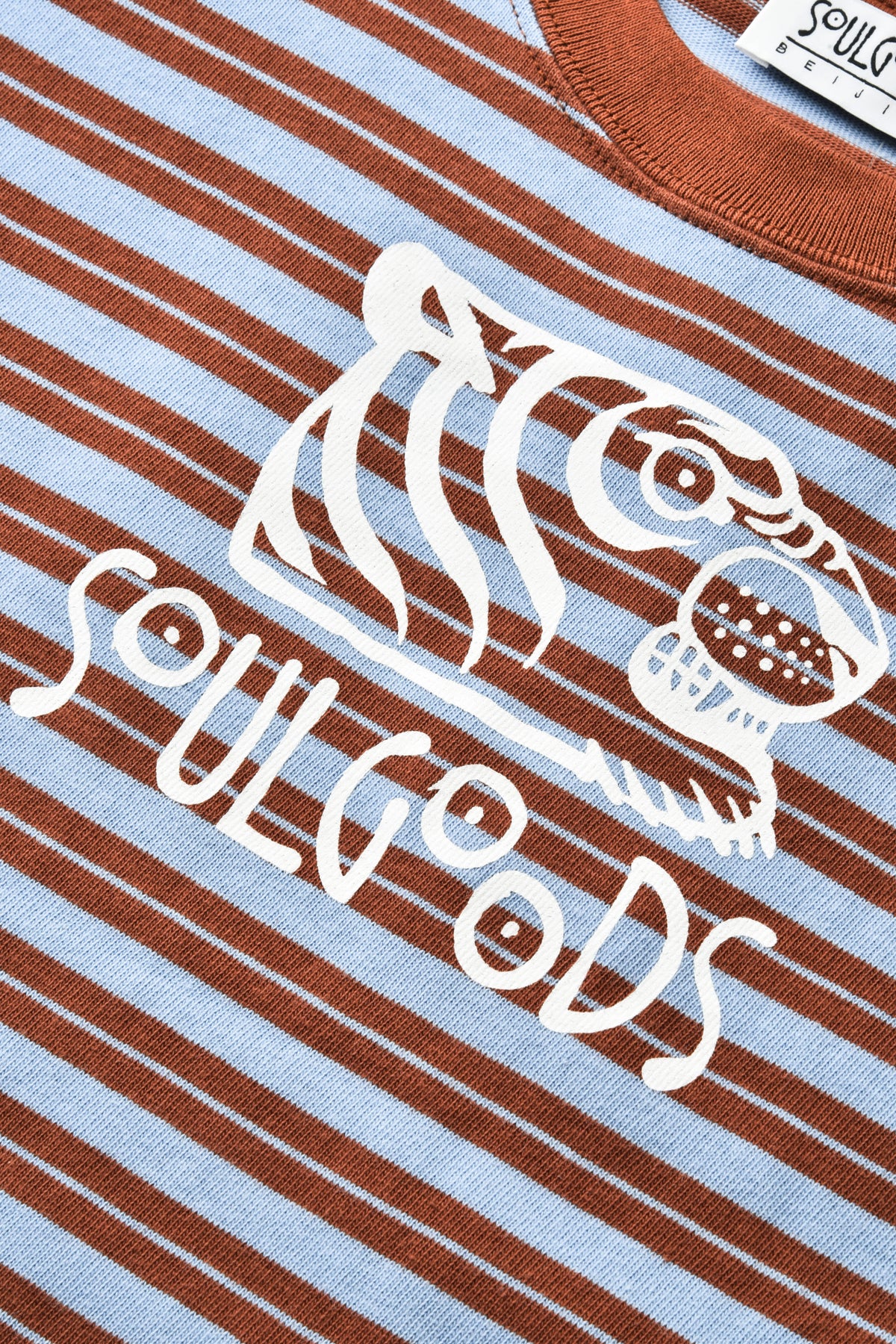 Soulgoods Kid Classic Logo Stripe Short Sleeve Tee 2026FW Drop 1