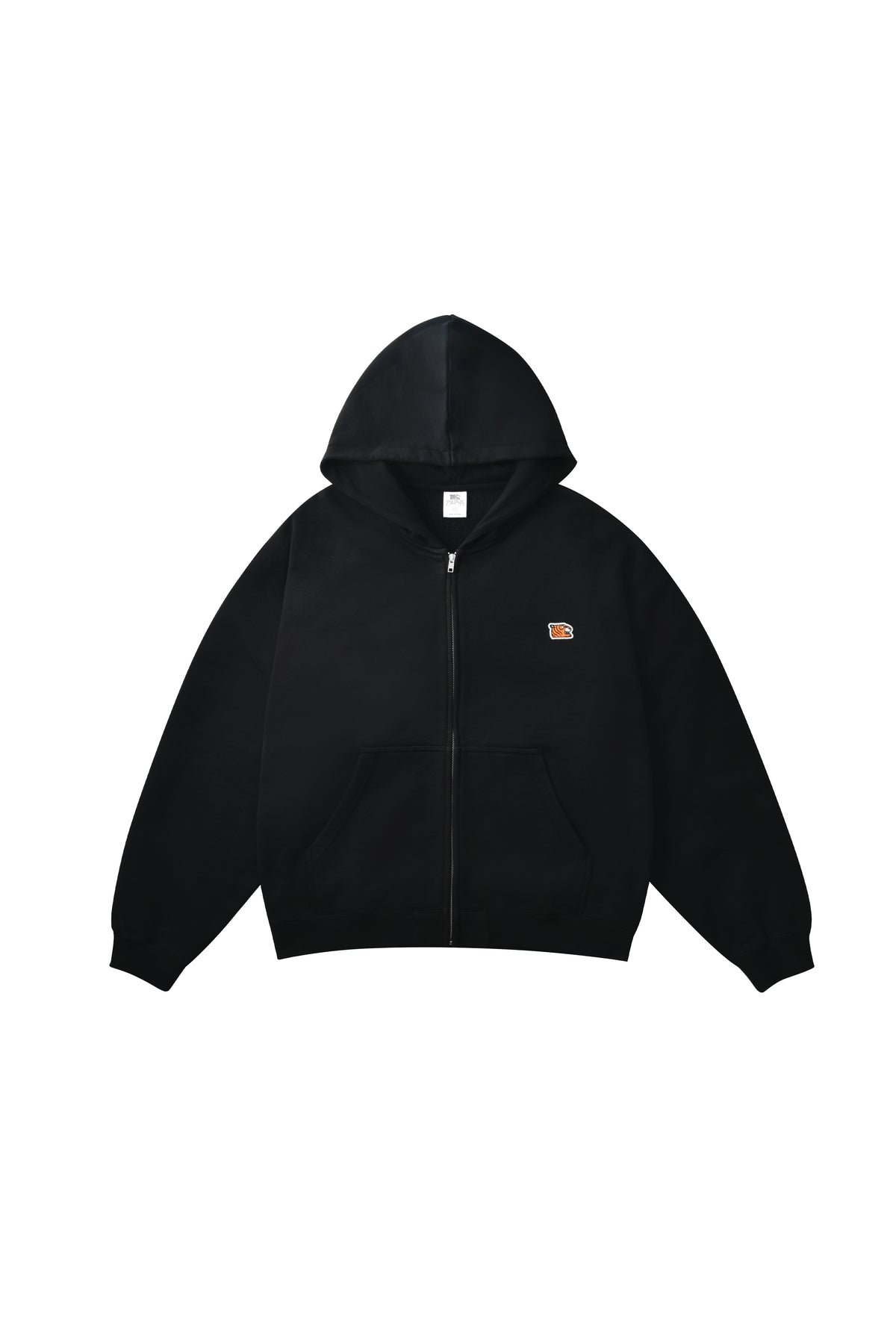 Soulgoods Tiger Logo Embroidered Patch Zip-up Hoodie 2026FW Drop 2