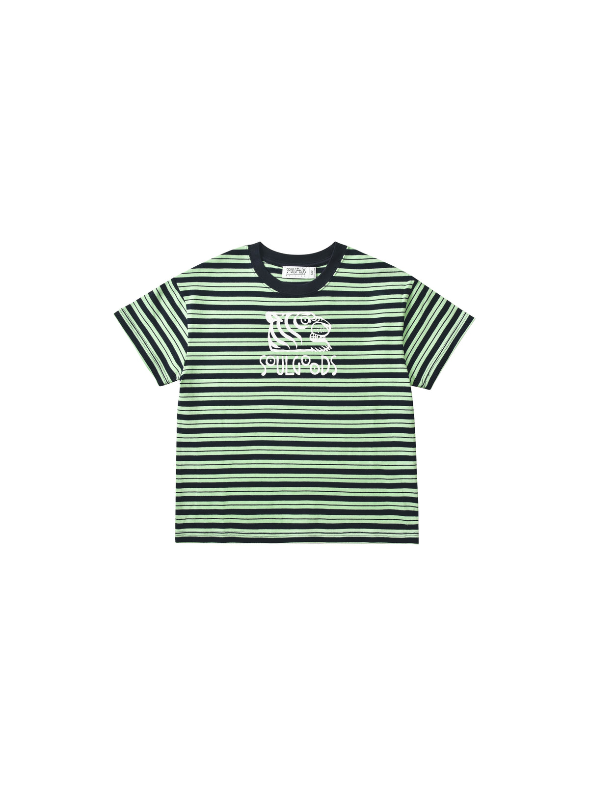 Soulgoods Kid Classic Logo Stripe Short Sleeve Tee 2026FW Drop 1