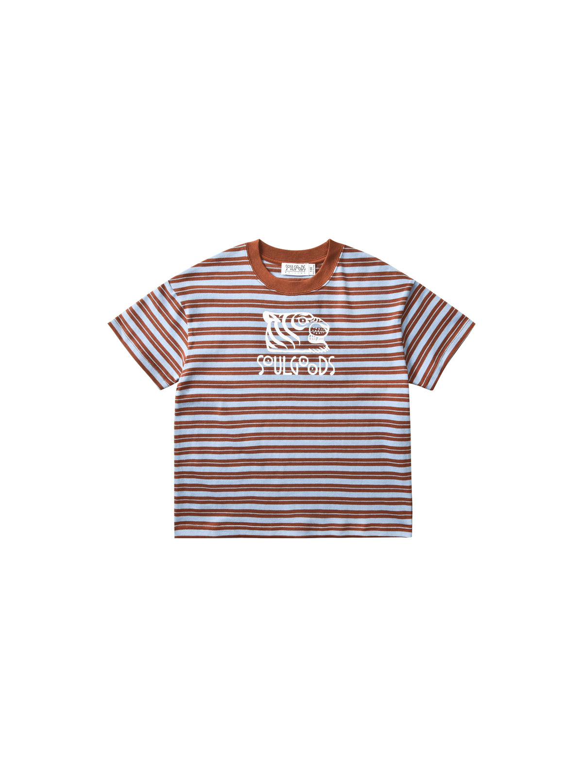 Soulgoods Kid Classic Logo Stripe Short Sleeve Tee 2026FW Drop 1