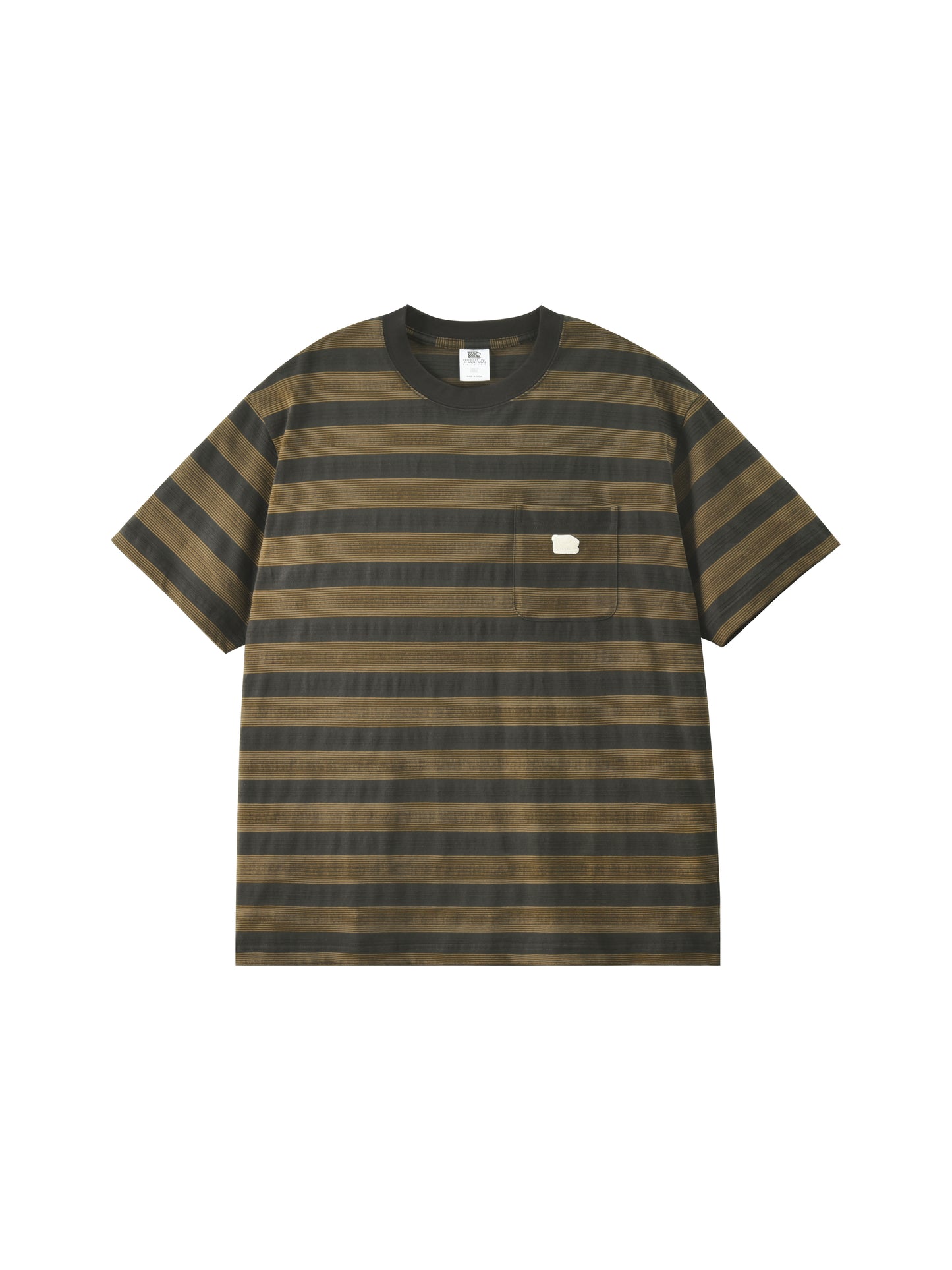 Soulgoods Stripe Pocket Short Sleeve Tee Drop 5