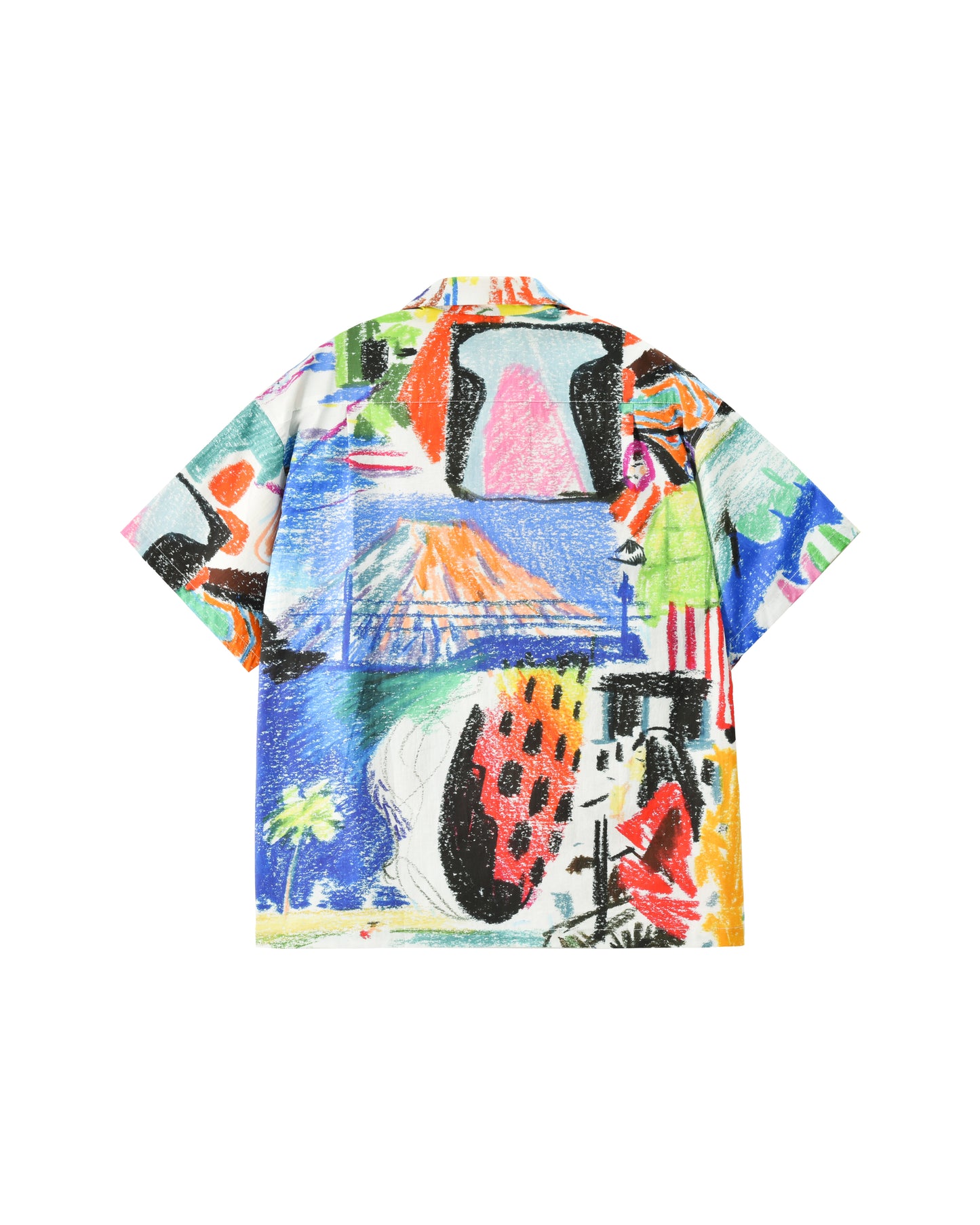 Soulgoods Crayon Drawing Hawaiian Shirt 2025SS Drop 6