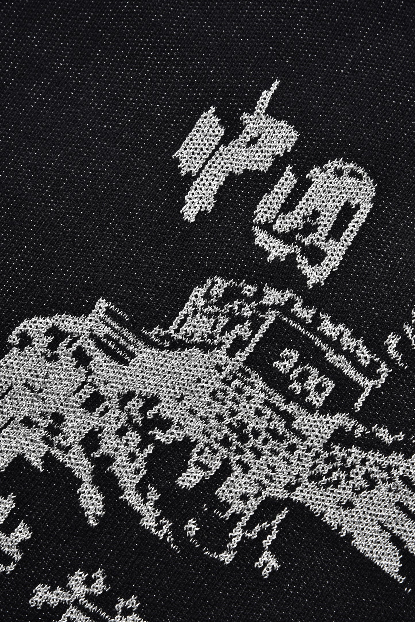 SOULGOODS “The Great Wall” Reflective Knitting Sweater 2025FW Drop 2