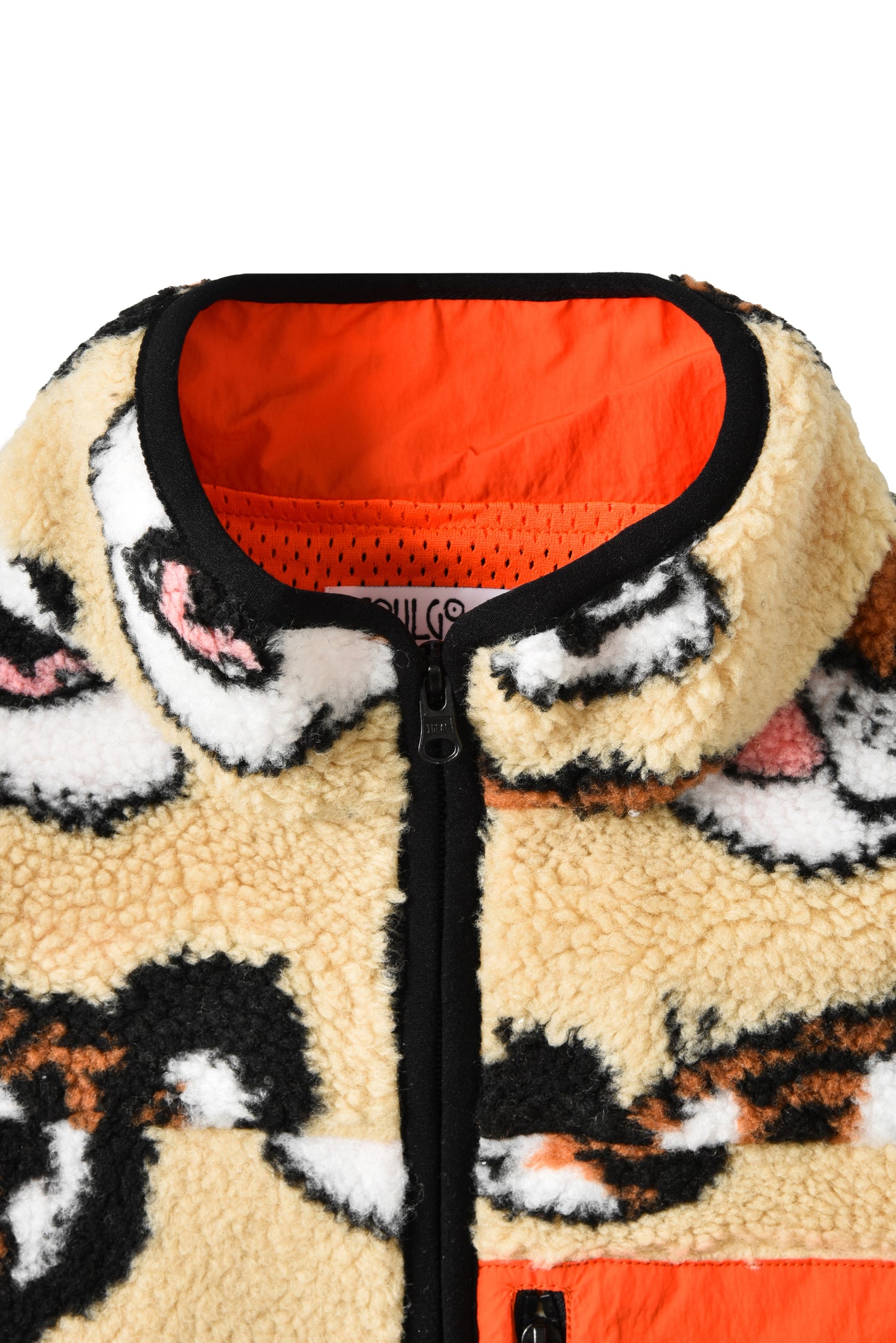 Soulgoods Kids Allover Tiger Head Fleece Vest 2025FW Drop 4