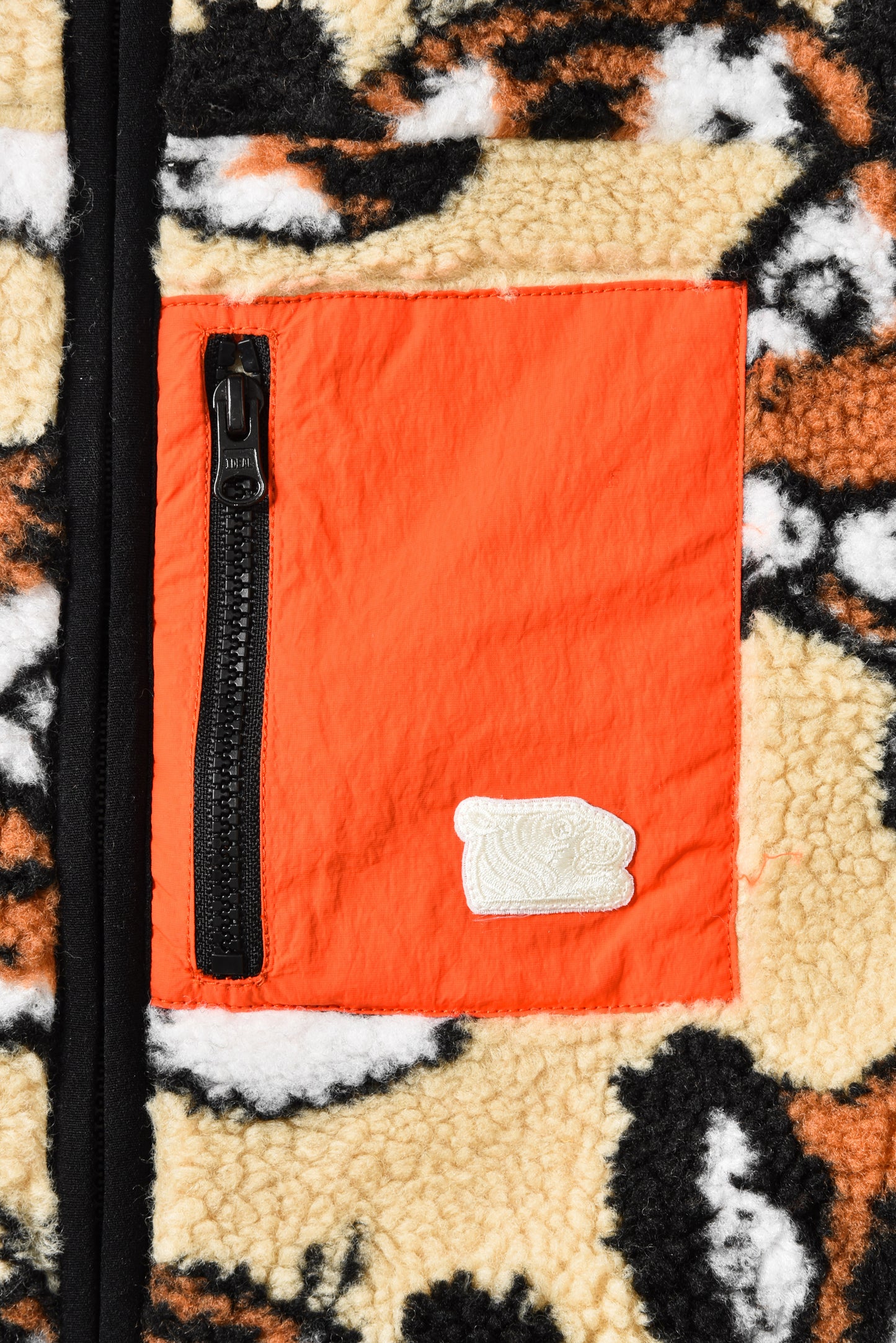 Soulgoods Kids Allover Tiger Head Fleece Vest 2025FW Drop 4