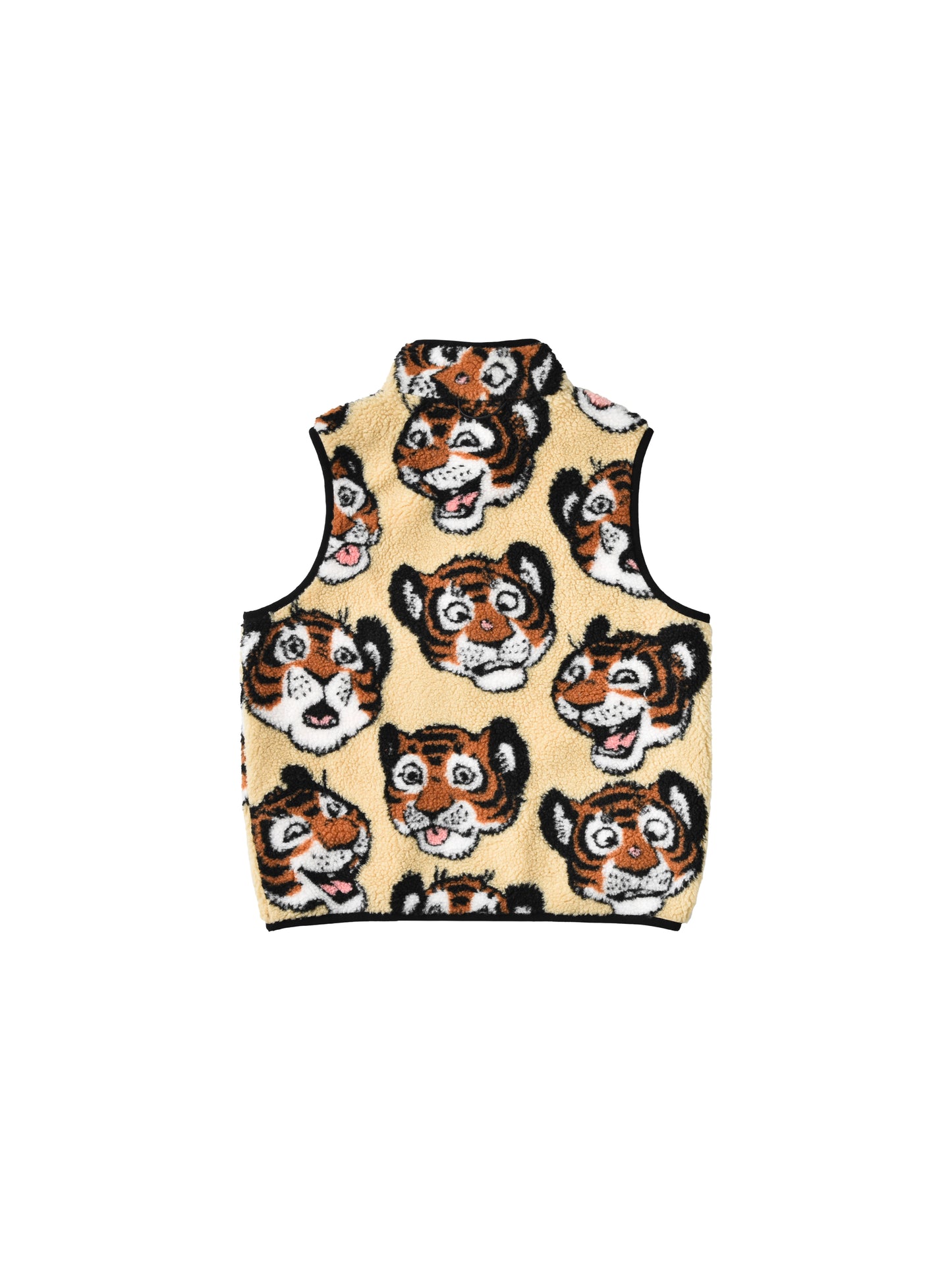 Soulgoods Kids Allover Tiger Head Fleece Vest 2025FW Drop 4