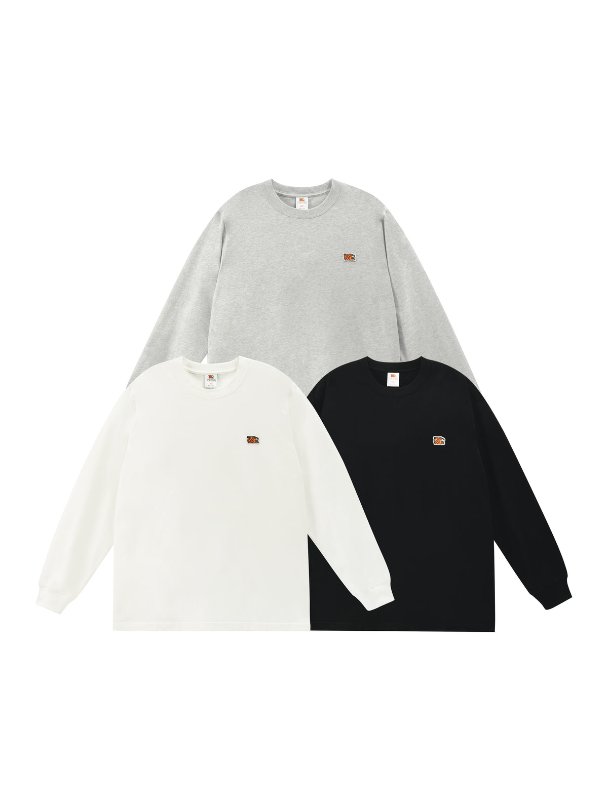 Soulgoods Tiger Logo Embroidered Patch Long Sleeve Tee 2026FW Drop 2