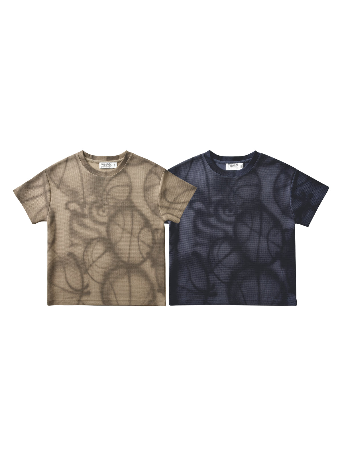Soulgoods Kid All Over Print Waffle Short Sleeve Tee 2026FW Drop 1