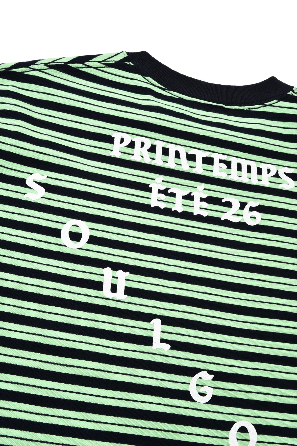 Soulgoods Classic Logo Stripe Short Sleeve Tee 2026FW Drop 1