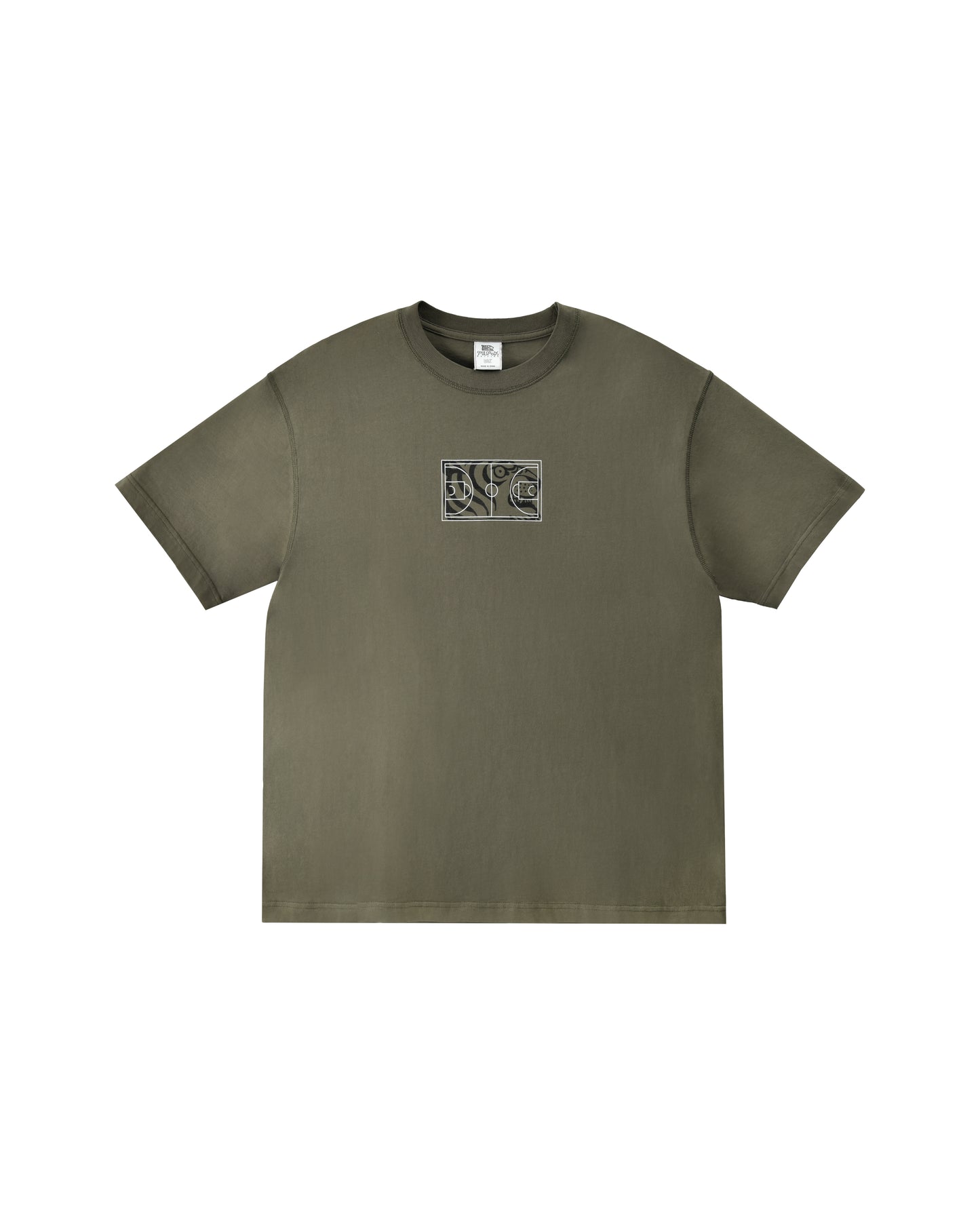 Soulgoods Basketball Court Logo Short Sleeve Tee 2025SS Drop 4