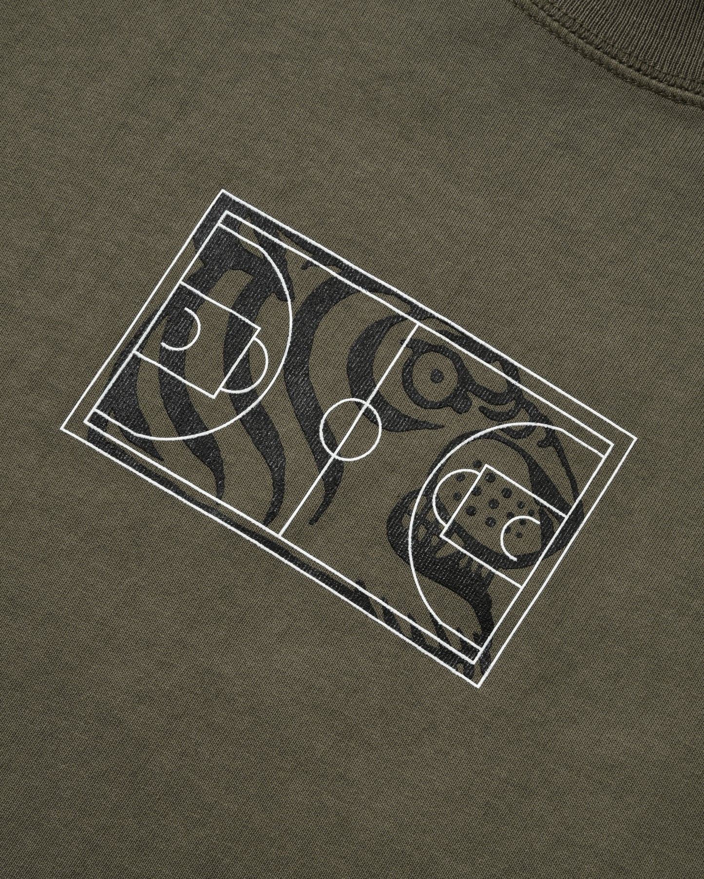 Soulgoods Basketball Court Logo Short Sleeve Tee 2025SS Drop 4