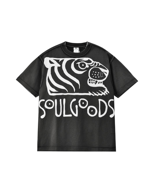 Soulgoods AOP Tiger Logo Short Sleeve Tee 2025SS Drop 4