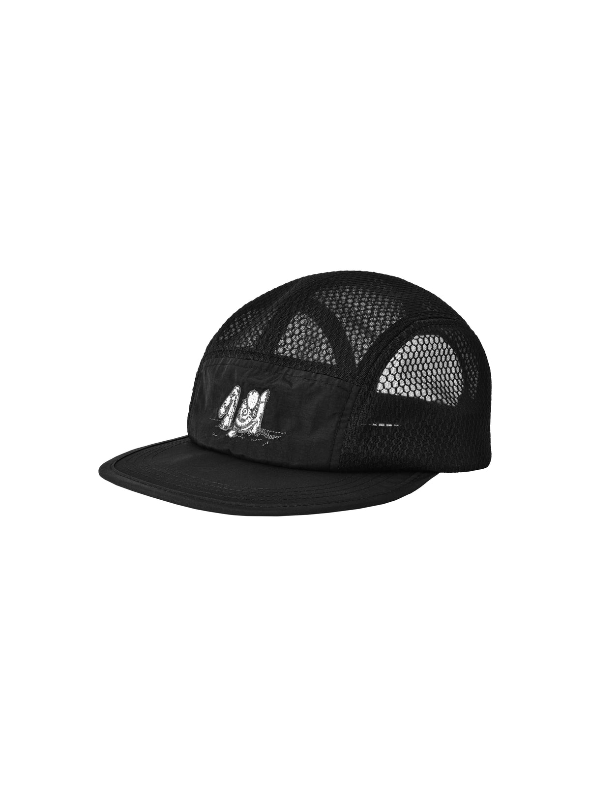 Gray baseball cap on a white background