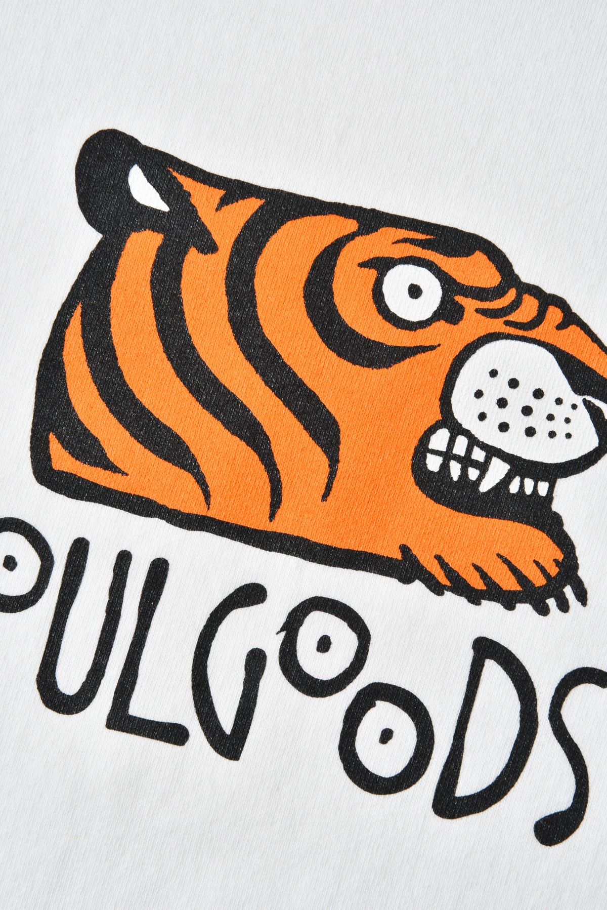 Tiger logo with 'Soulgoods' text on a white background