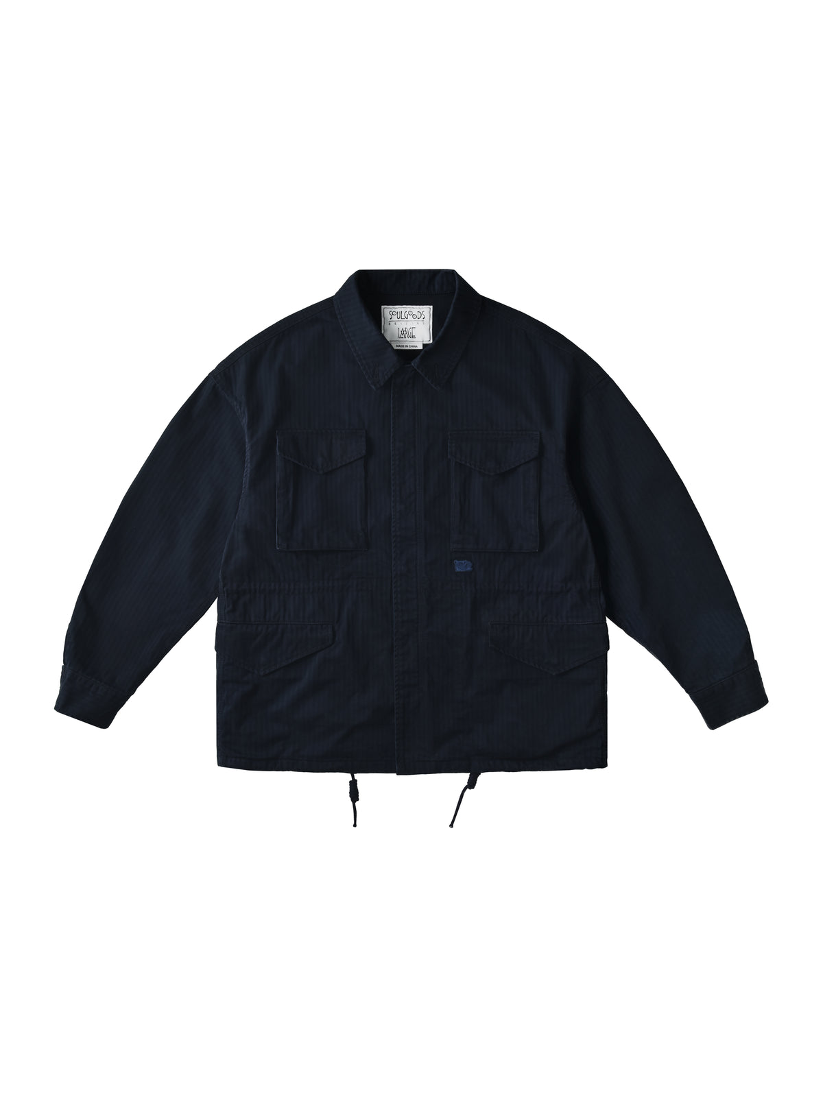 Black jacket on a white background